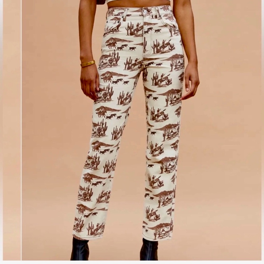 REFORMATION Sonora High Rise Straight 25